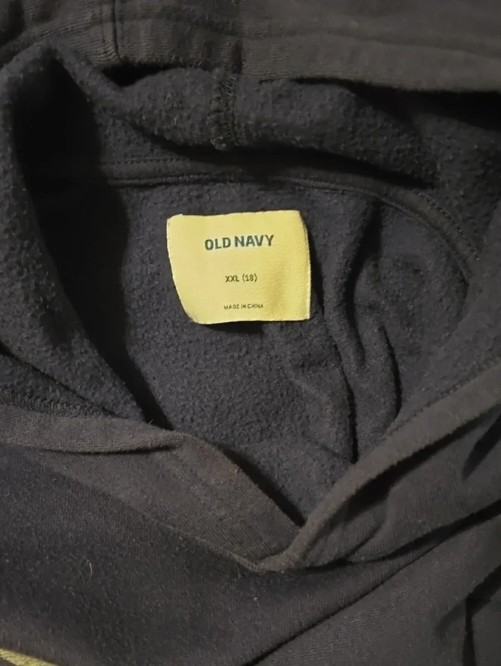 Old Navy Navy Blue Kids Hoodie with The Simpsons Bart Graphic